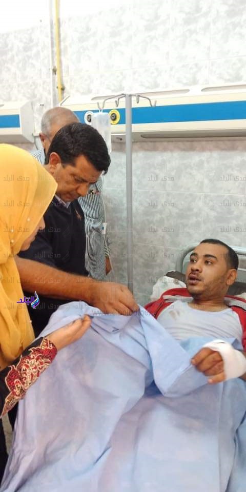 أحد المصابين