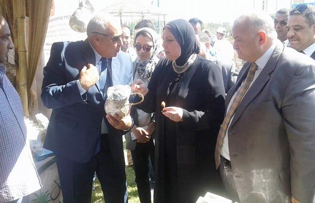جانب من الزيارة جانب من الزيارة
