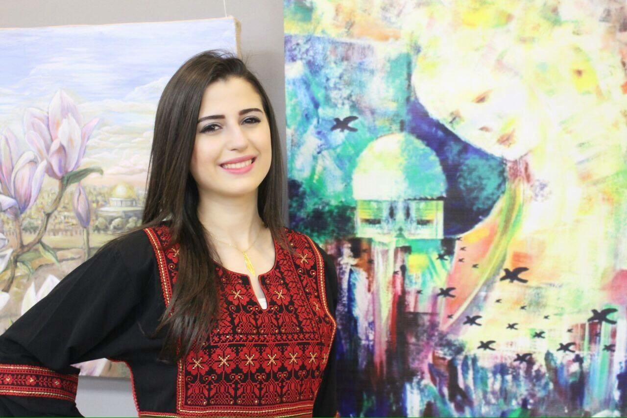 الفتاة الفلسطينية نورهان المسارعي الفتاة الفلسطينية نورهان المسارعي