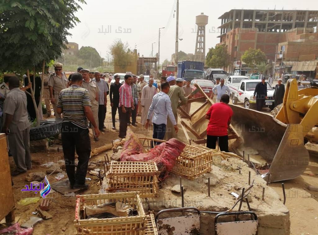 حملة مكبرة لإزالة الإشغالات بدراو