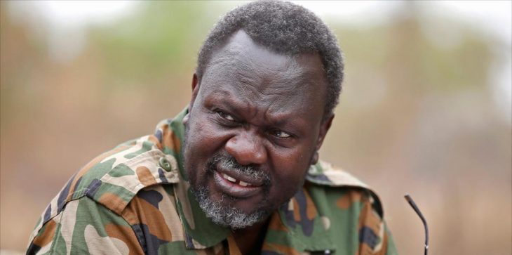 زعيم متمردي جنوب السودان ريك مشار