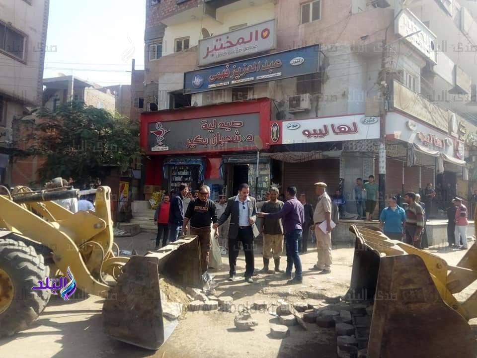 حملات موسعة لرفع الإشغالات 