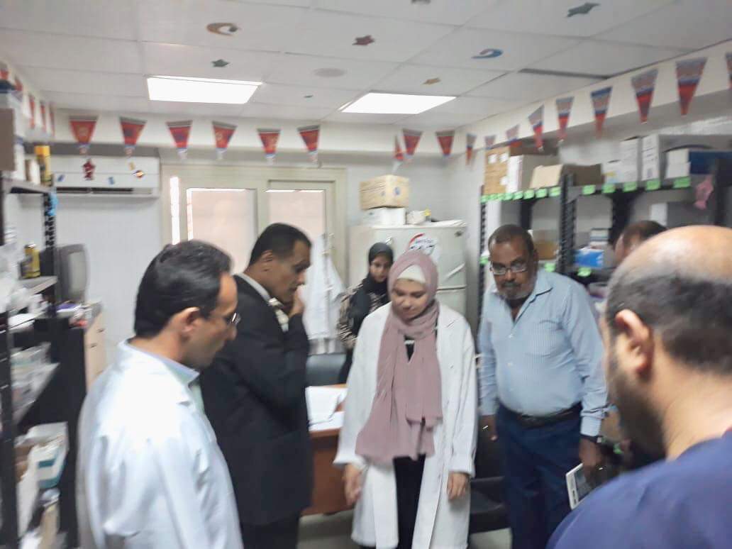 مدير الصحة بشمال سيناء يطمئن على مستوى الخدمة الطبية مدير الصحة بشمال سيناء يطمئن على مستوى الخدمة الطبية