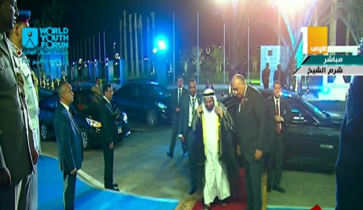 وزير الخارجية يستقبل حاكم الشارقة 