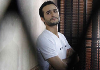الناشط السياسي أحمد سعد دومة الناشط السياسي أحمد سعد دومة