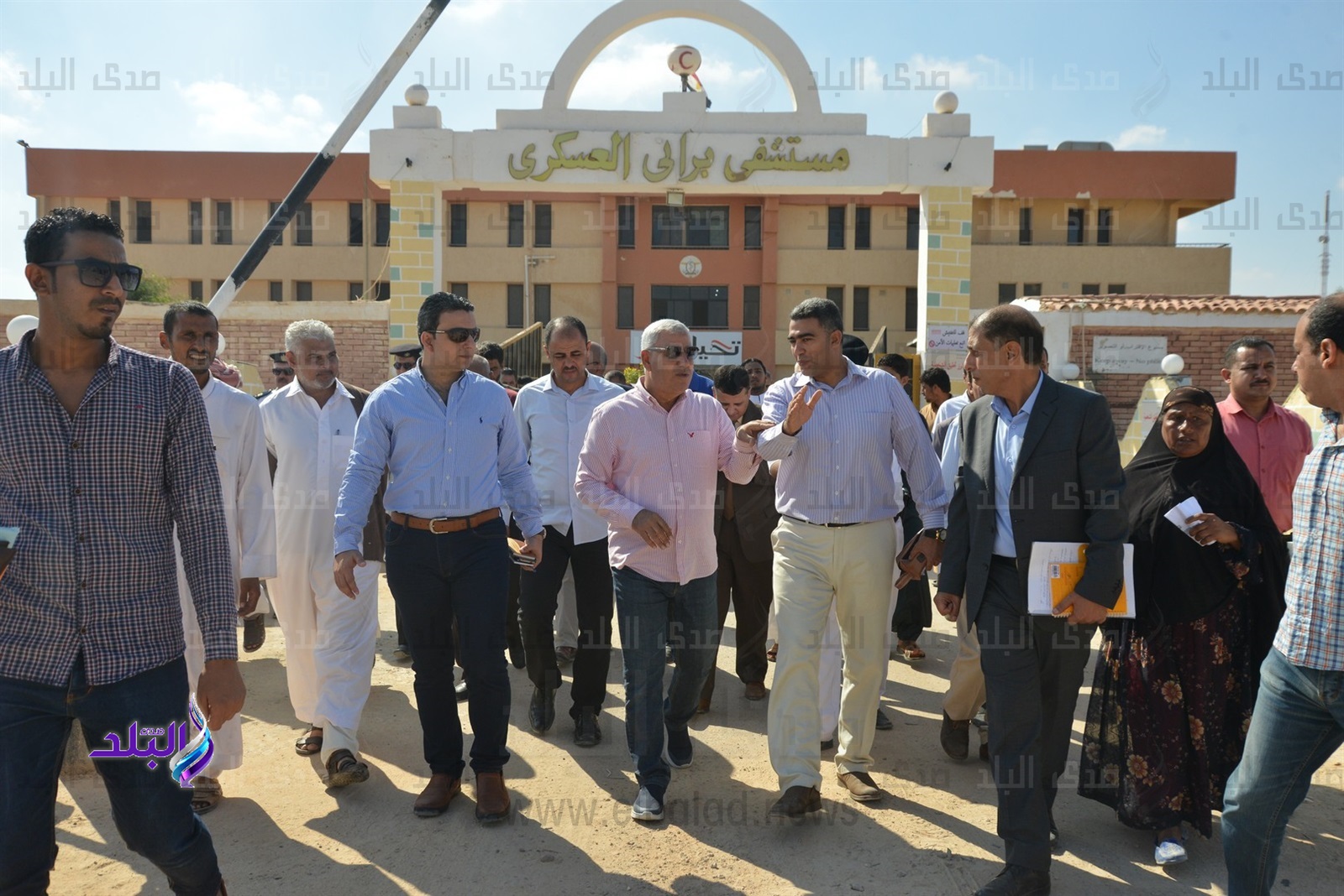 محافظ مطروح يتفقد عدد من المشروعات الخدمية بمدينة براني