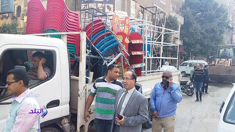 اللواء أشرف بهجت يقود حملة إنضباطية بشوارع الزيتون 