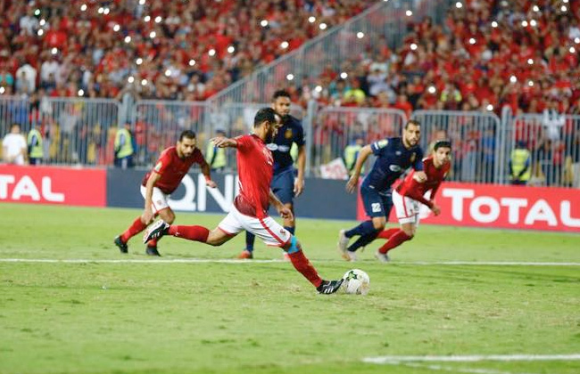 وليد سليمان فى مباراة الترجي وليد سليمان فى مباراة الترجي