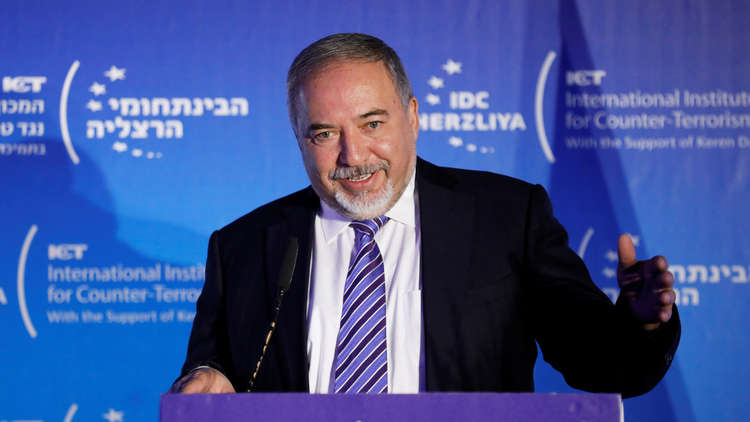 وزير الدفاع الإسرائيلي أفيجدور ليبرمان