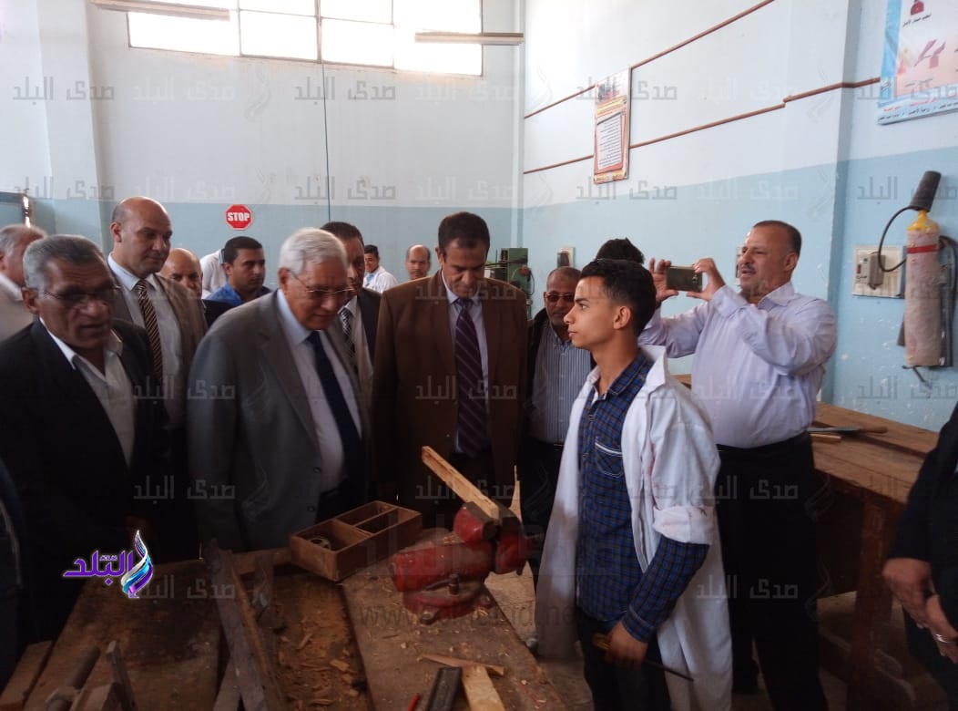 محافظ الدقهلية يفتتح مدرسة تمي الامديد الثانوية الصناعية محافظ الدقهلية يفتتح مدرسة تمي الامديد الثانوية الصناعية