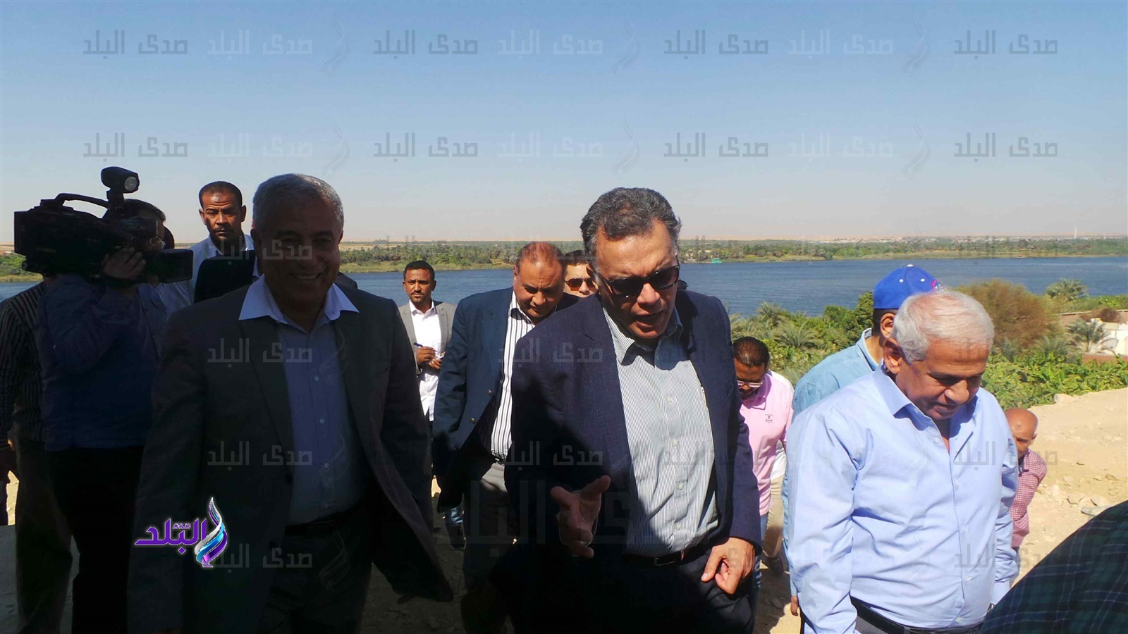 وزير النقل يبدأ زيارته لأسوان