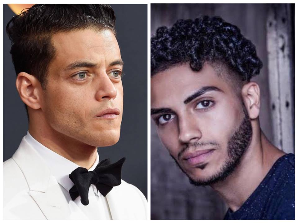 مينا مسعود و رامي مالك
