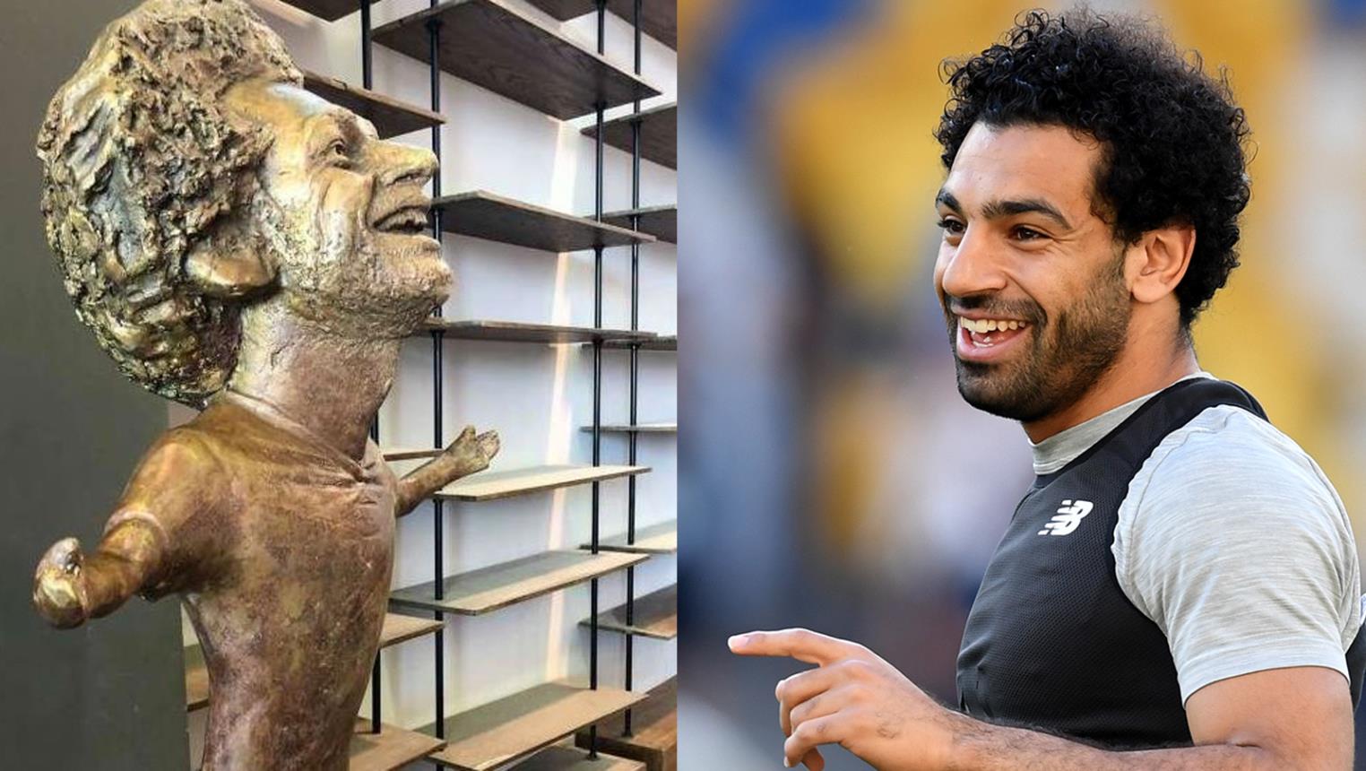 تمثال محمد صلاح