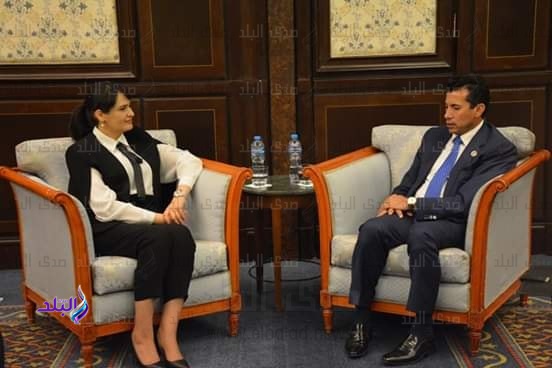 أشرف صبحي و ماجدولين الشارنى