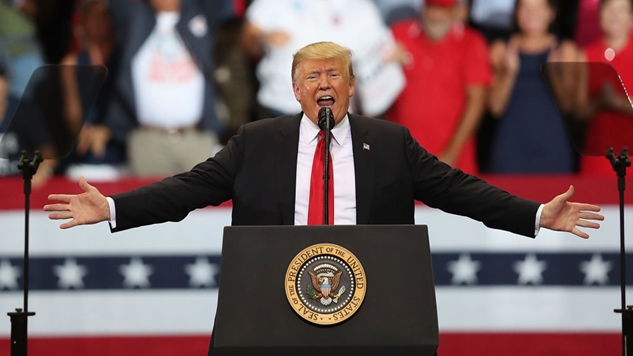 الرئيس الأمريكي دونالد ترامب