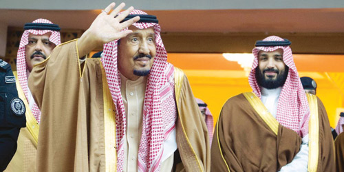 الملك سلمان وولي العهد الملك سلمان وولي العهد