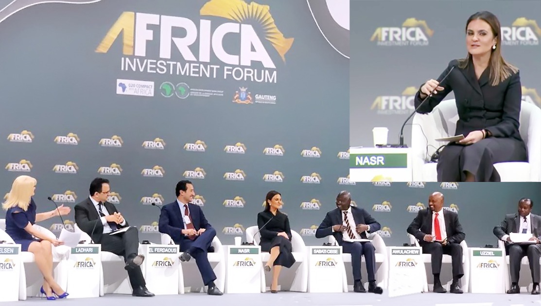 جانب من المؤتمر بحضور نصر 