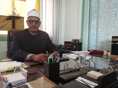 الدكتور محمد سعد العش وكيل وزارة الأوقاف بشمال سيناء