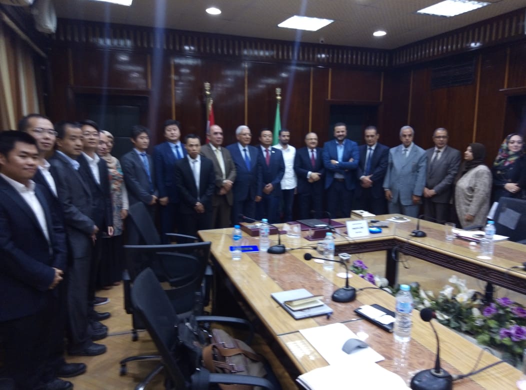 محافظ الدقهلية :قطار المنصورة المكهرب للركاب والبضائع