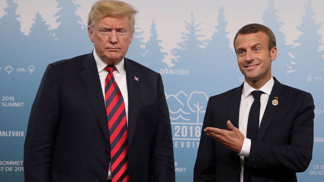ماكرون وترامب