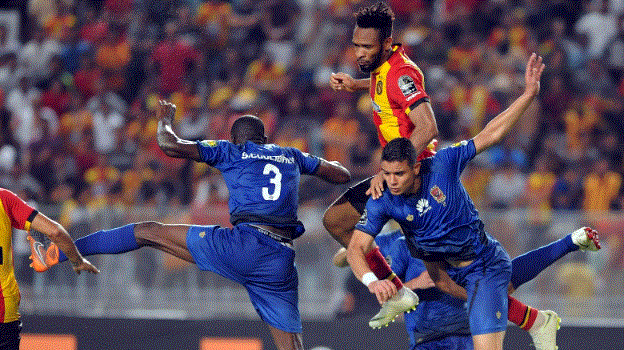 من مباراة الاهلي والترجي برادس 