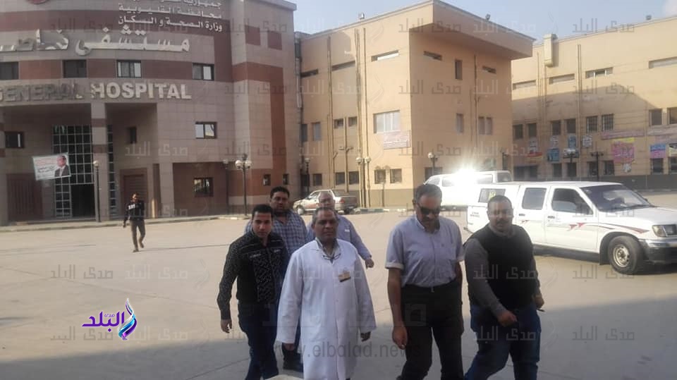 رئيس مدينة شبرا الخيمة يكشف مخالفات بمستشفى ناصر العام