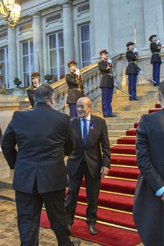 وزيرا خارجية فرنسا وامريكا