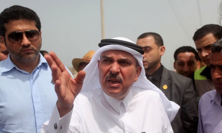 سفير قطر لدى غزة محمد العمادي سفير قطر لدى غزة محمد العمادي