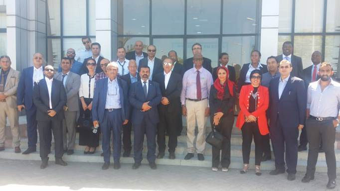 جانب من الزيارة  جانب من الزيارة