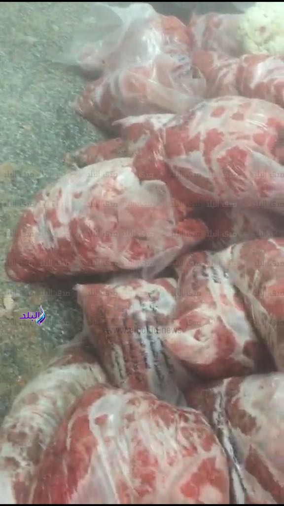 لحوم منتهية الصلاحية