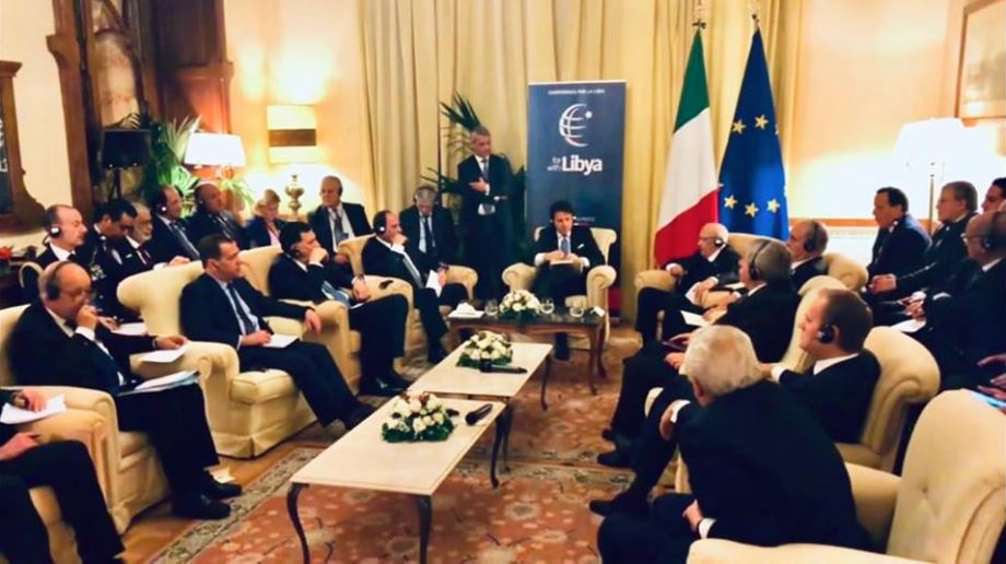 الرئيس السيسى يشارك فى القمة المصغرة للقادة حول ليبيا