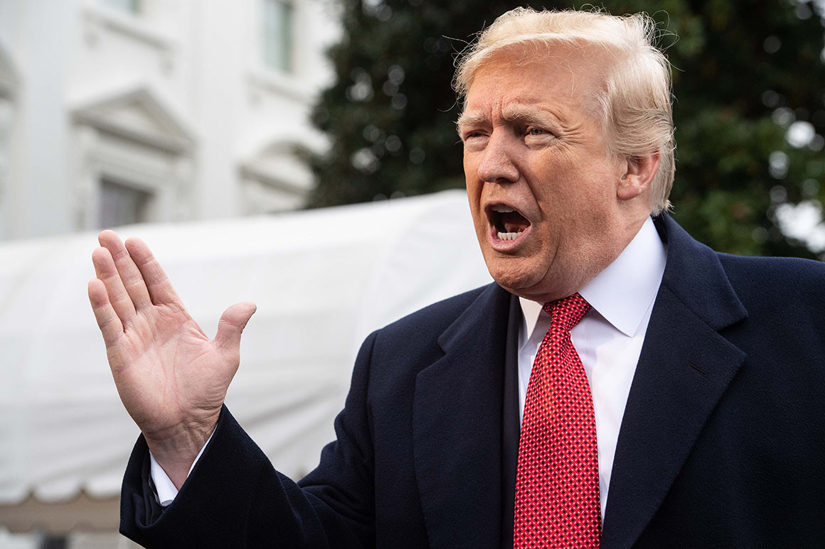 الرئيس الأمريكي دونالد ترامب