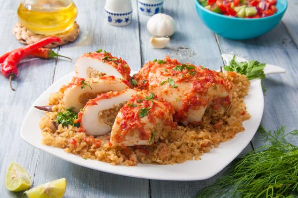 طريقة عمل سبيط محشى أرز