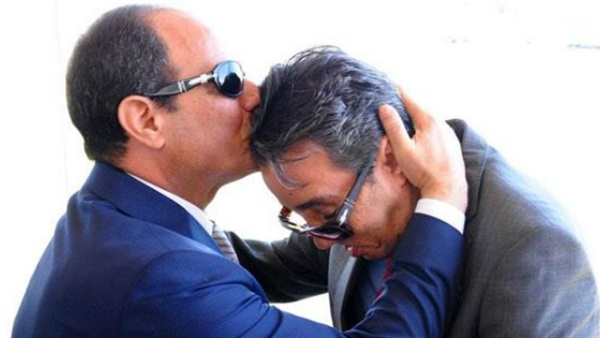 الرئيس السيسي وساطع النعماني الرئيس السيسي وساطع النعماني