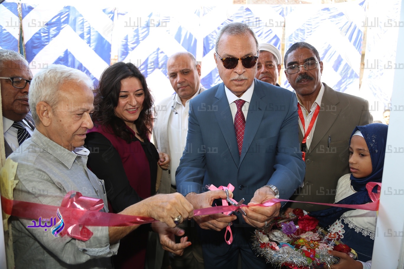 محافظ قنا يفتتح تطوير جمعية تنمية المجتمع