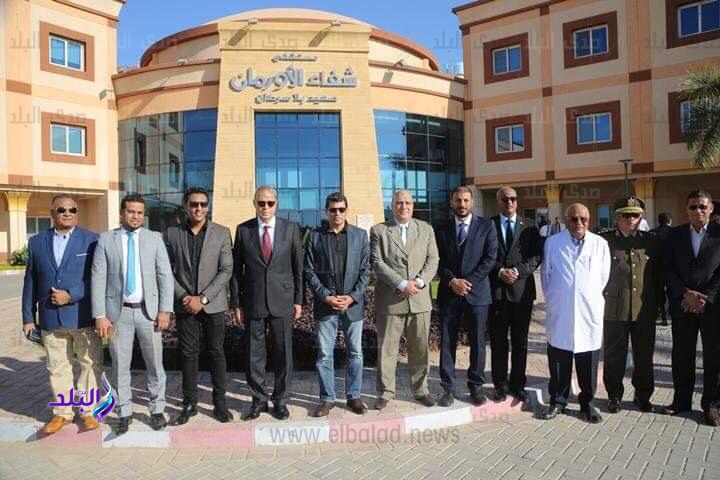 وزير الشباب يزور مستشفى شفاء الأورمان بالأقصر وزير الشباب يزور مستشفى شفاء الأورمان بالأقصر