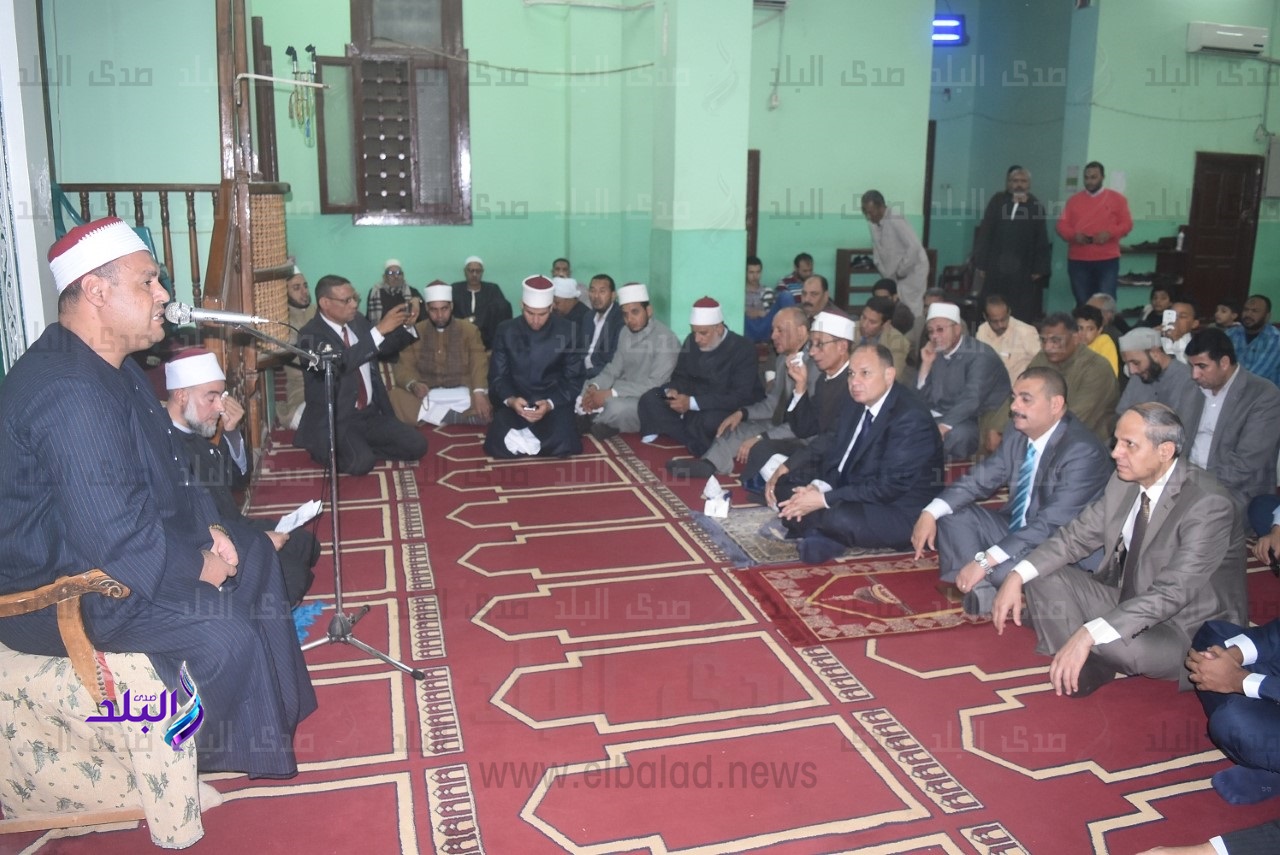 محافظ الفيوم يشهد الاحتفال بذكرى المولد النبوي الشريف.. صور