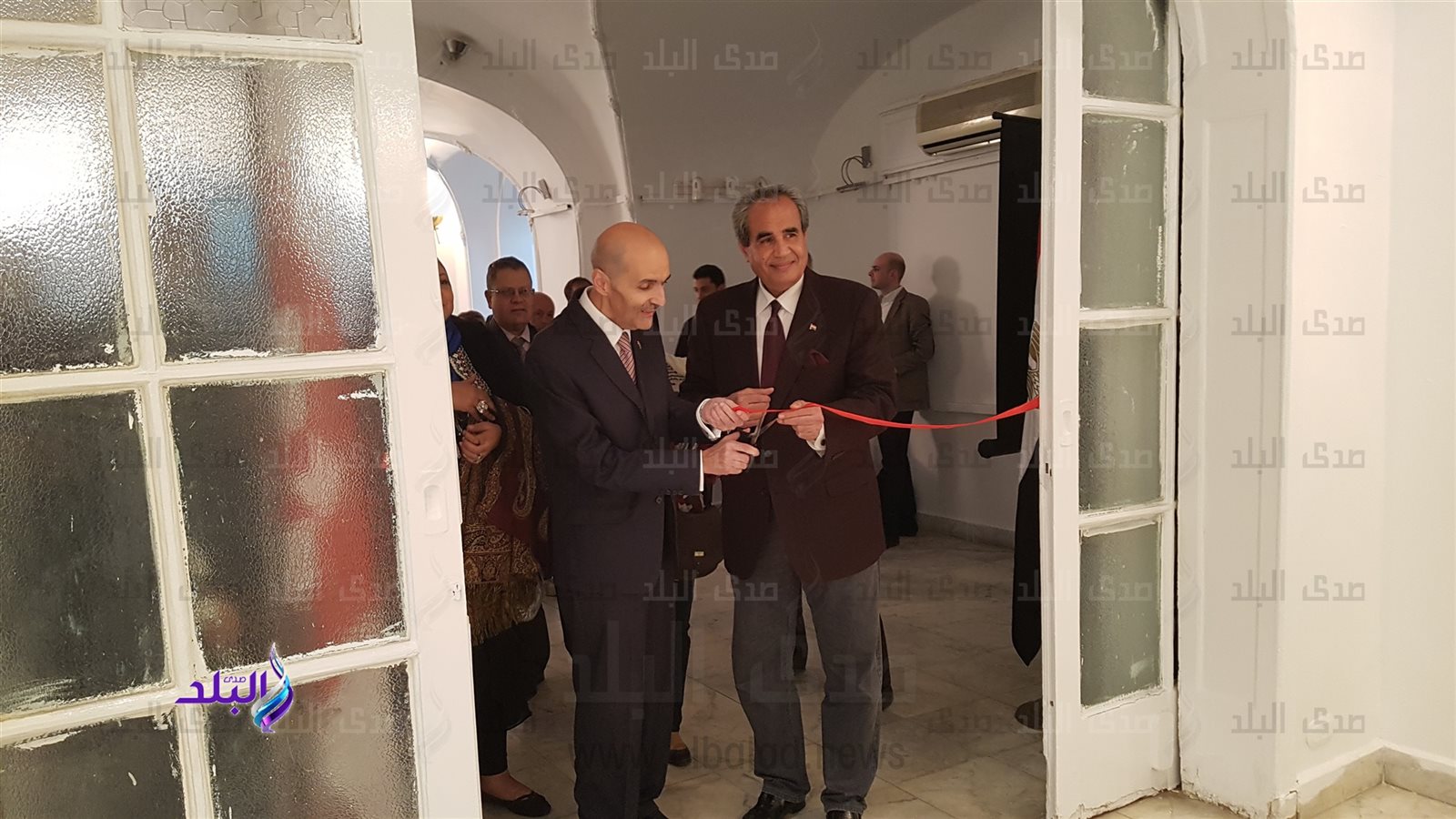 سفير جورجيا يفتتح معرض عالم فسيفساء