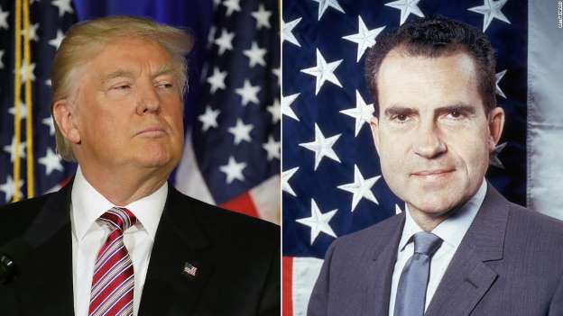 ريتشارد نيكسون ودونالد ترامب ريتشارد نيكسون ودونالد ترامب