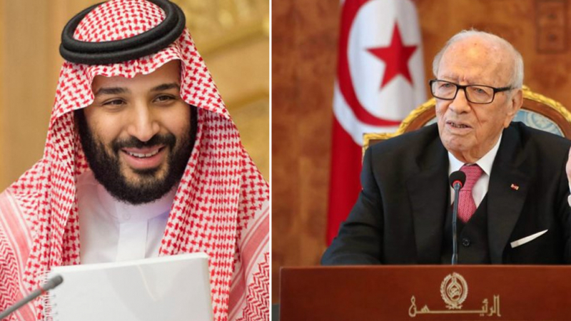 الرئيس التونسي - ولي العهد السعودي الرئيس التونسي - ولي العهد السعودي