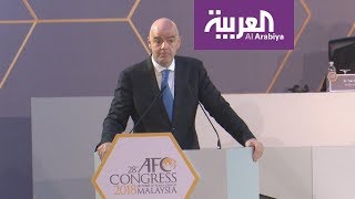 رئيس الاتحاد الدولى لكرة القدم جياني إنفانتينو