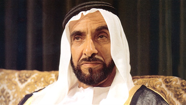 الشيخ زايد - مؤسس دولة الإمارات