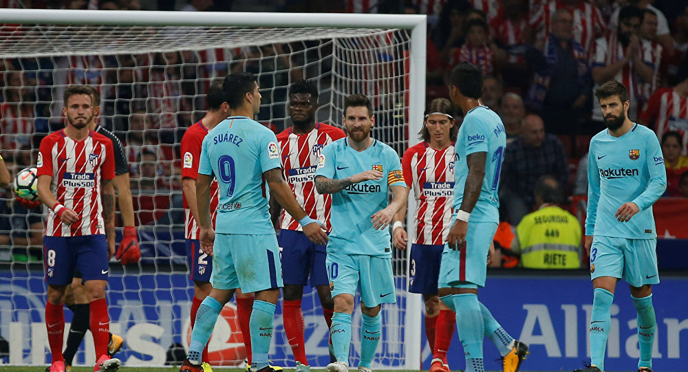 برشلونة وأتلتيكو مدريد برشلونة وأتلتيكو مدريد