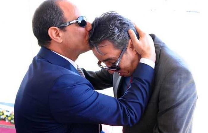 الشهيد ساطع النعماني والرئيس السيسي 