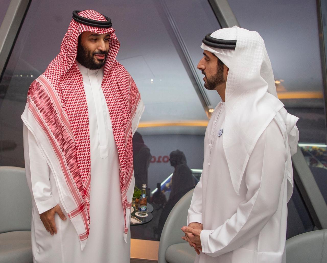 بن سلمان يغادر الإمارات بن سلمان يغادر الإمارات