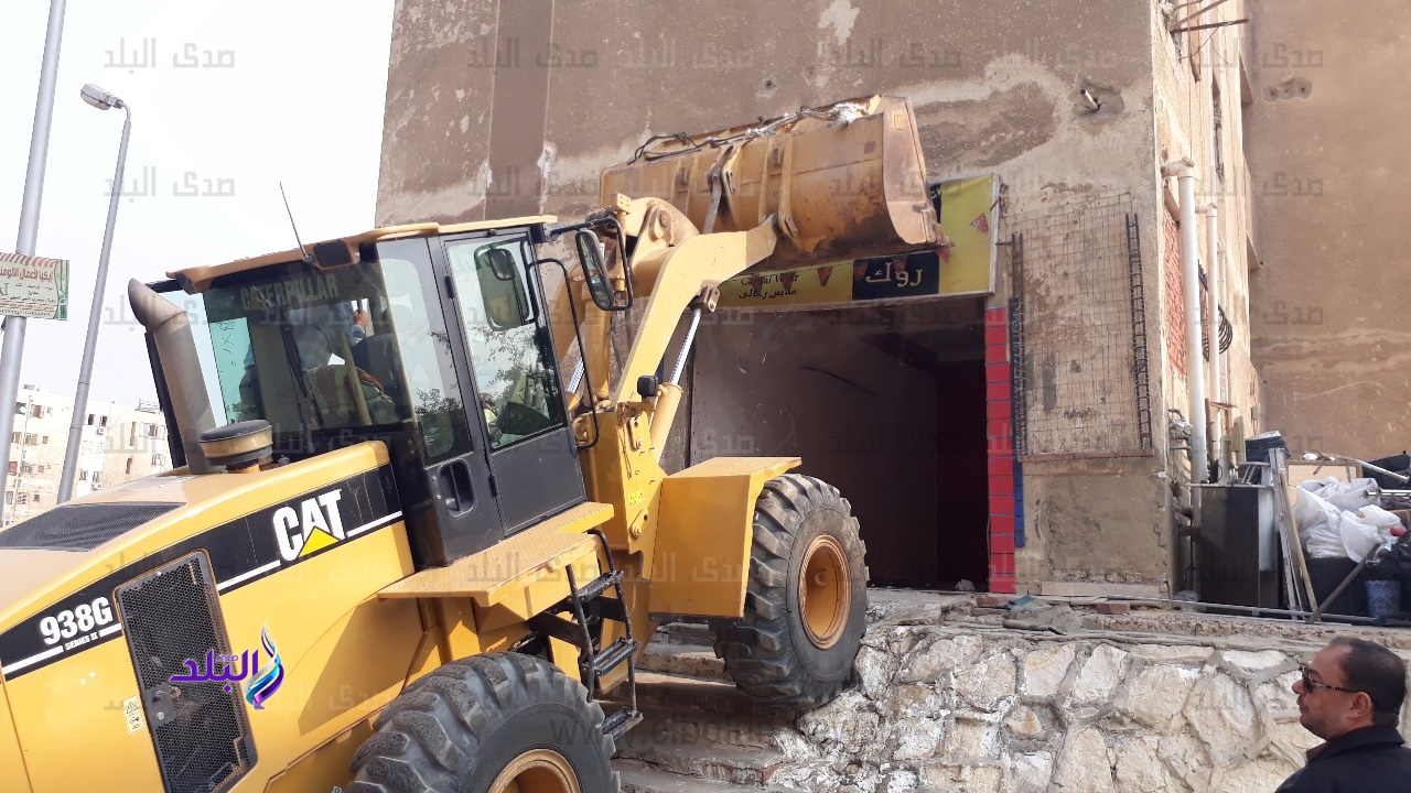 جانب من ازالة المخالفات جانب من ازالة المخالفات