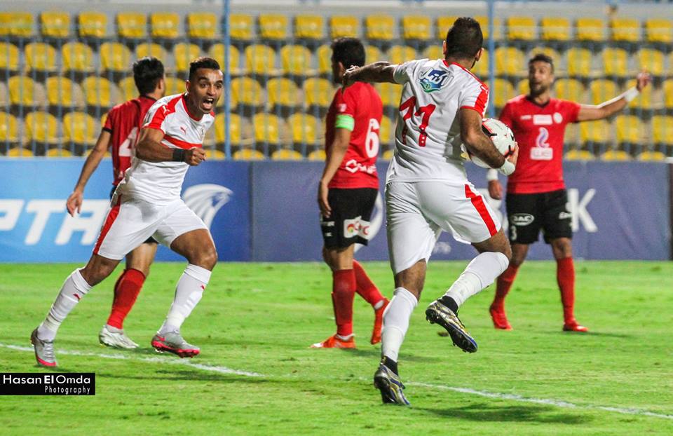 كهربا واوباما من مباراة الزمالك والداخلية 