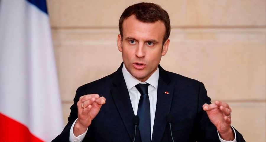 الرئيس الفرنسي إيمانويل ماكرون