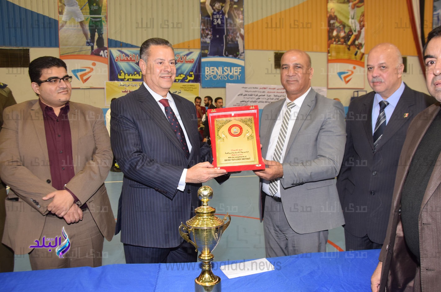 المستشار هاني عبد الجابر محافظ بني سويف 