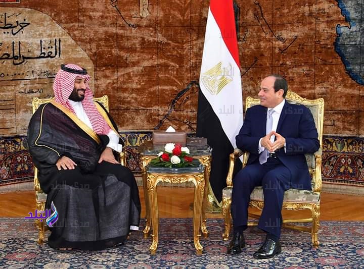 لقاء الرئيس السيسى والأمير ممد بن سلمان